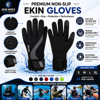 Guantes de Buceo Unisex Antideslizantes de Neopreno de Invierno de Diseño Profesional de la Marca Ekin, 3 mm, para Deportes Acuáticos