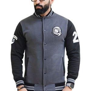 Veste universitaire unisexe, construction durable, coutures renforcées, poche à rabat personnalisée, broderie personnalisée, équipe, école - Product Image 1