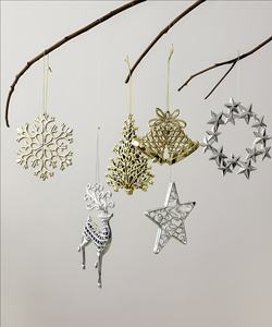 Luxury Plastic Eco Friendly Fashionable <b>Christmas</b> Ornaments <b>Reindeer</b> Snowflake Bell Tree Ballerina Decorations - Product Image 4