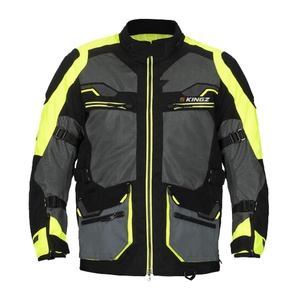 Chaquetas de Motociclismo para Carretera y Todoterreno, Impermeables, Resistentes al Viento, Protección para las Cuatro Estaciones, 100% Poliéster, Ropa de Motociclista - Product Image 2