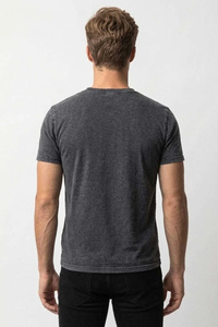 T-shirt à manches courtes pour homme SOSH 4, poche poitrine, 100% coton, 260 grammes, impression numérique, séchage rapide, tissu interlock - Product Image 3