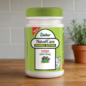 Formule de fibres végétales à double action Isabgol de qualité supérieure avec Triphala, Ajwain et mélange d'extraits de plantes naturelles pour la digestion - Product Image 4