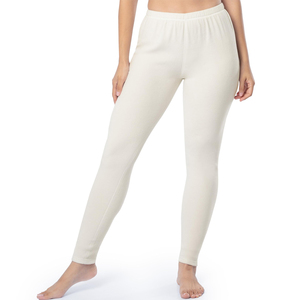 Venta al por mayor 2026: Último diseño, estilo y color personalizados, ropa de punto 100% algodón ecológico, OEM, calzoncillos largos para mujer. - Product Image 3