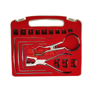 Instrumentos Dentales Manuales de Acero Inoxidable Duradero para Dique de Goma - Equipo Médico Reutilizable de Alta Calidad - Product Image 2