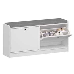 Panca Portascarpe dal Design Semplice per Ingresso, Mobile Scarpiera e Organizzatore con Ripiani - Product Image 5