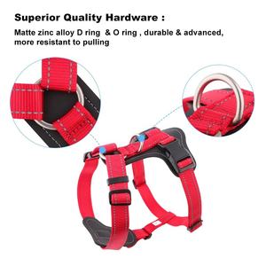 Custom Dog Harness <b>Set</b> Padded Adjustable Harness Dog Collar Leashes Dog Treat Pouch Small Medium <b>Large</b> Breed Pet Supplies - Product Image 3