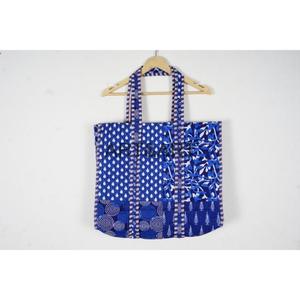 Bolso Tote Acolchado de Algodón con Estampado Floral, Hecho a Mano, Estilo Vintage, para Mujer, con Parte Superior Abierta, para Llevar al Hombro, Reutilizable, Ligero, para Primavera y Otoño - Product Image 2