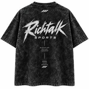 Impression DTG, personnalisez votre design, photos, t-shirt pour homme à manches courtes, été, style vintage lavé, style hip hop, 100% coton - Product Image 2