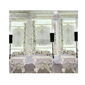 Table console en bois moderne, simple et luxueuse pour mariage, utilisation intérieure/extérieure - Product Image 1