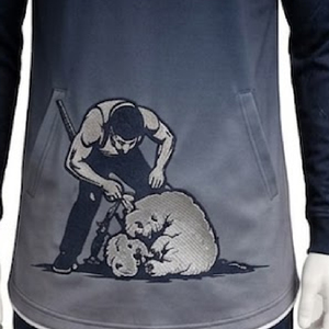 Sweat à capuche long en molleton de laine de mouton, prix usine OEM/ODM, fabricant de vêtements confortables et robustes - Product Image 6