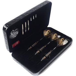 ชุดลูกดอกปลายเหล็กพร้อมกล่องเก็บแบบดีลักซ์ รุ่น Black Scorpion 6 ชิ้น พร้อมแกนไนลอนและขนนก - Product Image 3