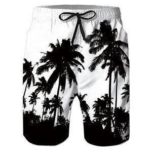 High Quality Printed Quick Dry Breathable Beach <b>Men</b> Swimwear Shorts Swimming <b>Trunks</b> Custom Logo Mesh Shorts - Product Image 1