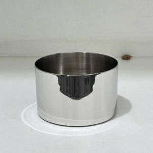 <b>Stainless</b> <b>Steel</b> Handmade Cylinder Shape Empty Candle Holder Jars Christmas Decor Votive Container Lantern <b>Other</b> Types Candle - Product Image 4