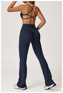 Active Wear Soft Yoga Set Sportswear Two Pieces Yoga Suit Gym Fitness Yoga Sets for Women Breathable Women Workout Clothing - Product Image 3