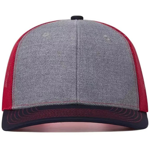 Casquette Trucker Marron en Maille 6 Panneaux Ajustable Unisexe Décontractée Printemps-Été Respirante pour Adulte 2027 100% Acrylique Broderie - Product Image 6