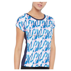 T-shirt en coton coupe décontractée pour femme, haut décontracté surdimensionné à manches courtes et à col rond pour la mode estivale - Product Image 1