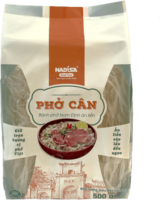 NADISA Vietnamese Rice Noodles Pho - Gluten Free Super Noodles Healthy Brown Rice Food Instant OEM; 500g/bag; 12bag/Carton