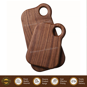 Highest Quality Durable and Handmade 18mm Thickness Acacia Wood Cutting Chopping Board Set of 2 for Hotel <b>Kitchen</b> Restaurant - Product Image 6