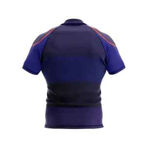 Maillot de football américain unisexe imprimé par sublimation, coupe ajustée, 100 % polyester, personnalisable avec le nom de l'équipe - Product Image 6