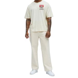 T-shirt homme col rond 100% coton haute qualité, personnalisable avec logos par transfert thermique, t-shirts décontractés vierges de marque pour homme - Product Image 1