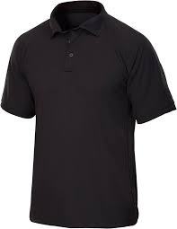 Polo en polyester haute performance pour homme, séchage rapide, vêtement tactique d'extérieur, personnalisable, vente en gros - Product Image 4