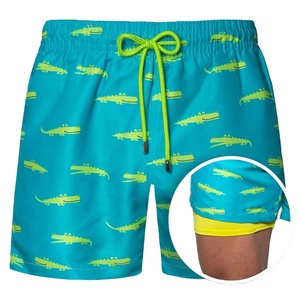 High Street Style Design <b>Men</b> Solid Beach Shorts Swim <b>Trunk</b> Board Short Surf Waterproof Breathable Beach Shorts - Product Image 3