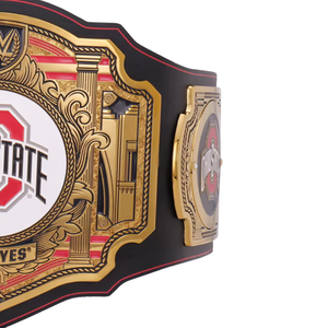 Ohio State Buckeyes Championship Belt Customizable Wrestling Belt High Quality Collectible Sports Title Belt for Fans - Product Image 6