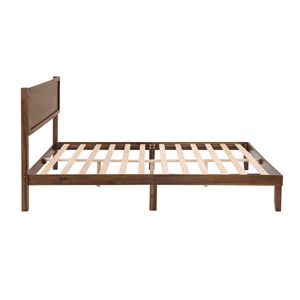 Struttura Letto Matrimoniale in Legno Premium: Design Robusto e Durevole per una Camera da Letto Confortevole che Crea Senza Sforzo uno Stile Moderno per la Casa - Product Image 6