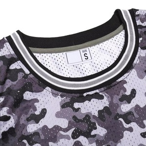 Maillot de basket-ball de haute qualité, tissu en maille polyester doux, pour l'entraînement quotidien, maillot de basket-ball tendance - Product Image 6