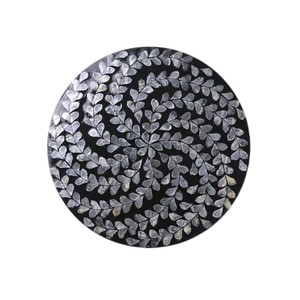 ถาดหมุนฝังเปลือกหอยกาบปะการัง - Product Image 1