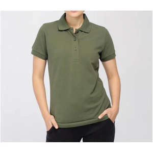 Polo à manches courtes unisexe en jersey de cheval, style streetwear, respirant, séchage rapide, avec boutons - Product Image 1
