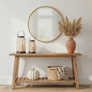High Quality Rattan Set Of 2 Candle Holder For Home Decoration Living Room <b>Table</b> Decor Wedding Event And <b>Patio</b> Garden Styling - Product Image 4
