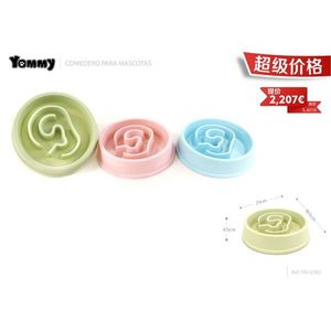 ชามอาหารรูปหูยอมมี่ ขนาด 21 ซม. สำหรับสุนัขและแมว - Product Image 1