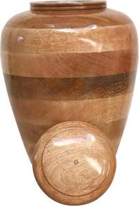 Urna Conmemorativa de Madera Hecha a Mano para Cenizas, Diseñada con Artesanía Premium y Detalles de Madera Fina - Product Image 3