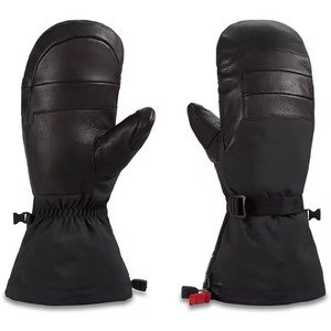Gants de ski en cuir chauds pour adultes 2026, imperméables, respirants, légers, coupe-vent, mitaines de snowboard isolées pour hommes, usage quotidien - Product Image 1