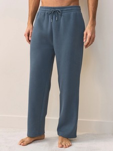 <b>Men</b> Straight Leg <b>Fleece</b> Sweat <b>Pants</b> Custom Relaxed Fit <b>Lounge</b> Gym Training Casual Wear Comfortable Style - Product Image 5
