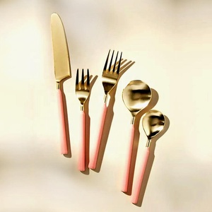Stainless Steel Royal Design Wooden Handle Tools <b>Set</b> Many Design and Color Resin Handle Gold Luxury Kitchen <b>Cheese</b> <b>Set</b> - Product Image 3
