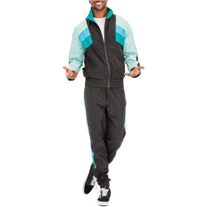 ชุดวินด์เบรกเกอร์คุณภาพสูง น้ำหนักเบา สำหรับสตรีทแวร์แบบยูนิเซ็กซ์  ตกแต่งด้วยคริสตัล  รับสกรีนโลโก้แบรนด์  ชุดแทรคสูทสำหรับเดินทางและกิจกรรมกลางแจ้ง - Product Image 4