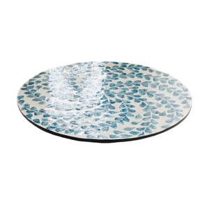 ถาดหมุนฝังเปลือกหอยกาบปะการัง - Product Image 2