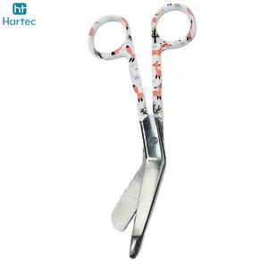 Tijeras para vendajes de uso diario con punta de seguridad de diseño moderno, para un agarre cómodo, ideales para clínicas, botiquines de primeros auxilios y uso de emergencia - Product Image 3