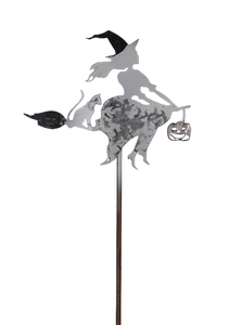 Estaca de jardín con diseño de calavera y huesos cruzados, macetero decorativo, arte de jardín personalizado con efecto oxidado. Nuevo diseño, superventas, mejor precio. - Product Image 5