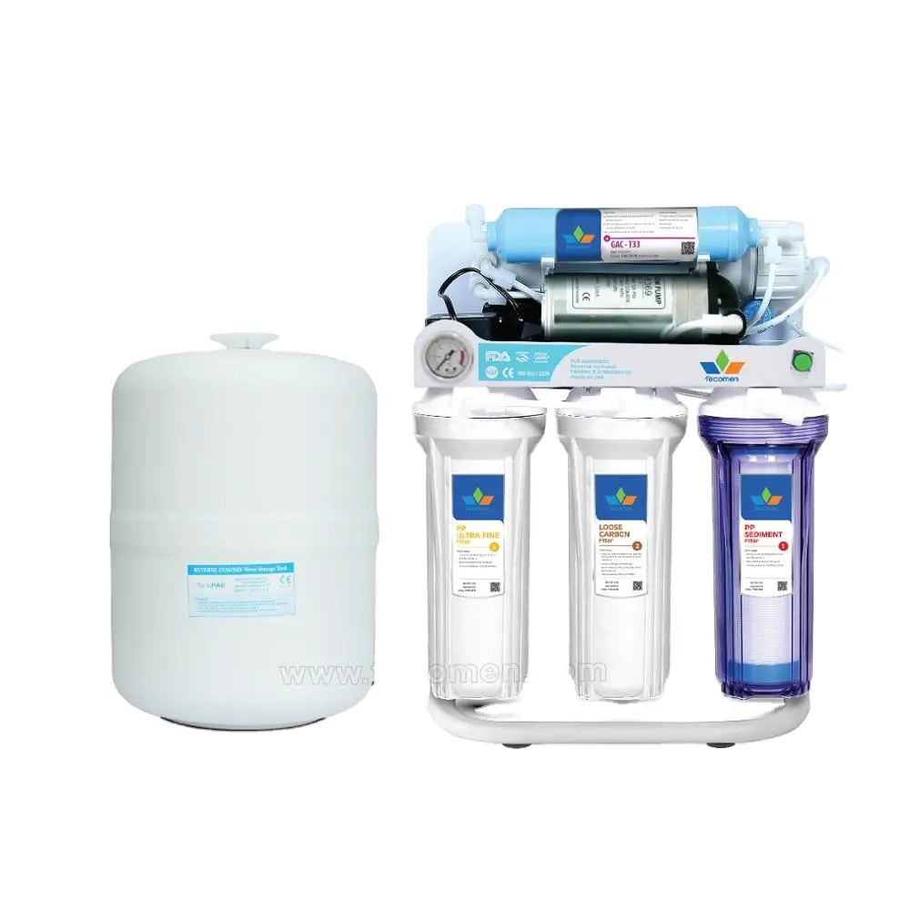 Karofi RO water filter 7 stages reverse osmosis water purifier machine with 75GPD 100GPD made in Vietnam