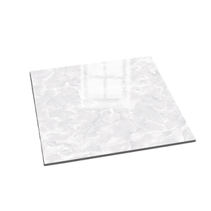 Porcelain <b>Ceramic</b> Flooring <b>Ceramic</b> White and Brown 60*60cm Large Porcelain Tiles Floor - Product Image 1