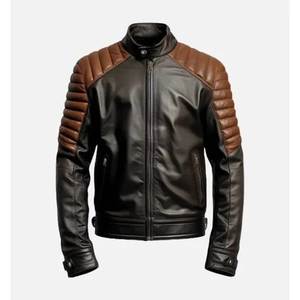 Fashionable Custom Design <b>Men</b> <b>Leather</b> <b>Jacket</b> Pakistan Made Top Product <b>Leather</b> <b>Jacket</b> for <b>Men</b> and Bikers winter <b>jacket</b> - Product Image 5