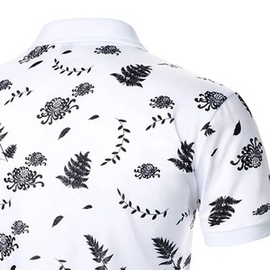 Polo T-shirt pour homme personnalisé avec logo/couleurs, sublimation, vêtement décontracté, anti-rides, respirant, confortable - Product Image 3