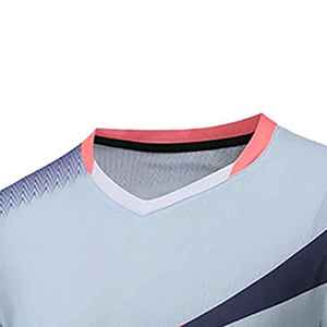 Uniformes Deportivos de Último Diseño, Personalizados con Impresión Digital, Uniformes de Tenis para Hombre de Color Sólido y Calidad Premium - Product Image 6