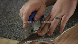 Cortador de alfombras de acero inoxidable con mango de plástico - Product Image 6