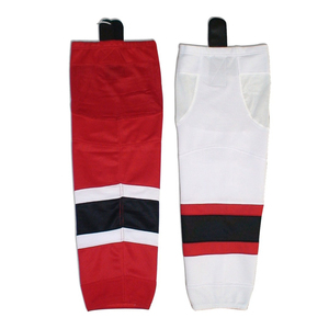 Chaussettes de hockey sur glace en coton de haute qualité, respirantes, extensibles, hauteur genou, écologiques, pour uniforme d'équipe professionnel, entraînement, vente en gros - Product Image 2