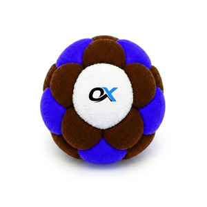Custom <b>Hacky</b> <b>Sack</b> Ball Footbag | Plush & Artificial Leather | Hand-Stitched Juggling Kick Ball - Product Image 5