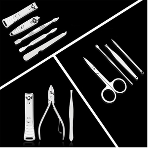 High Quality Stainless Steel <b>Nail</b> Clipper Set Manicure Pedicure & Finger Foot Care Kit as Gift Baby <b>Nail</b> Cutter OEM Services - Product Image 6